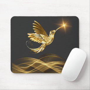Tapis De Souris Panier de souris d'oiseau-de-mer d'or
