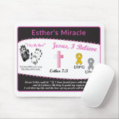 Tapis De Souris Panier de souris d'ordinateur Miracle d'Esther (Avec souris)