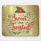 Tapis De Souris Panier de souris doux mais tordu (Devant)