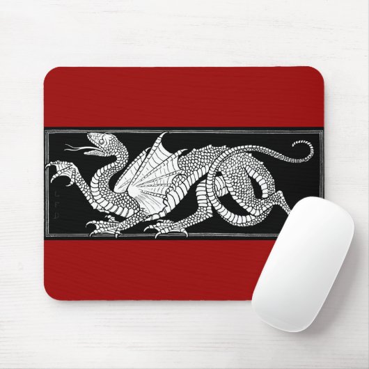 Tapis De Souris Panier de souris Dragon (Avec souris)