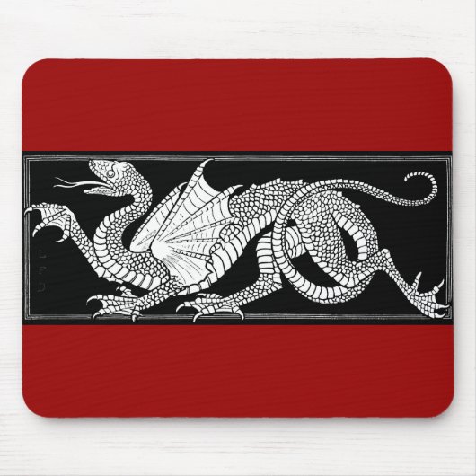 Tapis De Souris Panier de souris Dragon (Devant)