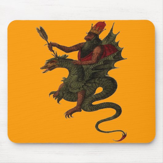 Tapis De Souris Panier de souris Dragon (Devant)