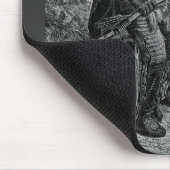 Tapis De Souris Panier de souris en chef indien (Coin)