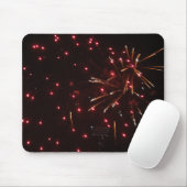 Tapis De Souris Panier de souris Fireworks (Avec souris)