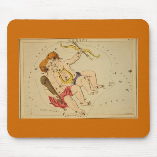 Tapis De Souris Panier de souris Gemini (Devant)