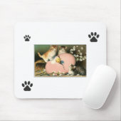 Tapis De Souris Panier de souris Kittens (Avec souris)