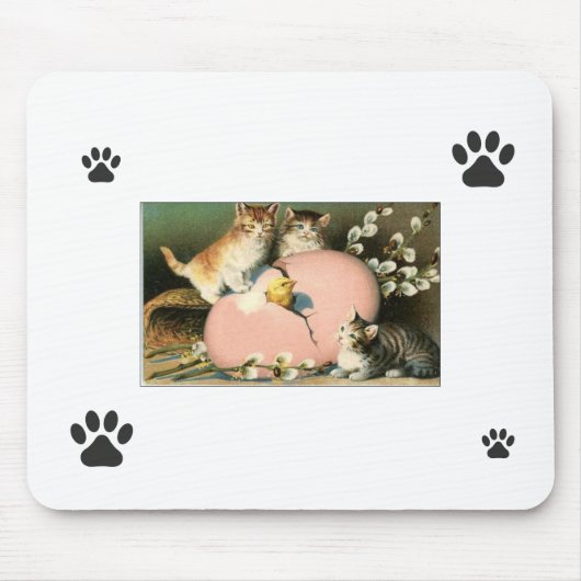 Tapis De Souris Panier de souris Kittens (Devant)