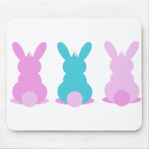 Panier de souris lapin adorable en couleurs pastel