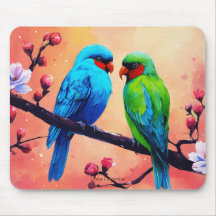 Panier de souris Lovebirds doux