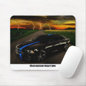 Tapis De Souris Panier de souris MOPAR Charger 2011 (Avec souris)