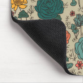 Tapis De Souris Panier de souris Motif à fleurs rétros (Coin)