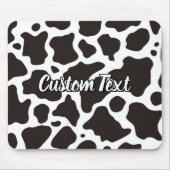 Tapis De Souris Panier de souris Motif de vache (Devant)