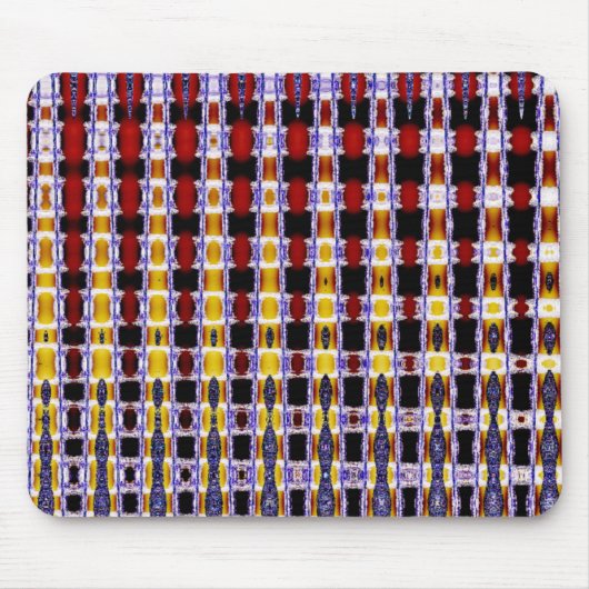 Tapis De Souris Panier de souris Motif Tech (Devant)