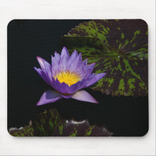 Tapis De Souris Panier de souris Nénuphar Lotus violet