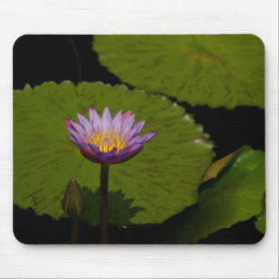 Tapis De Souris Panier de souris Nénuphar Lotus violet