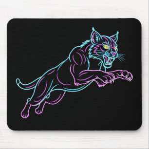 Tapis De Souris Panier de souris Neon Wildcat