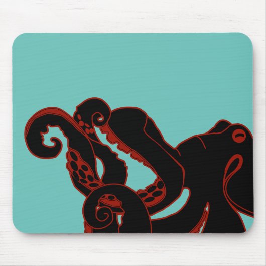 Tapis De Souris Panier de souris Octopus (Devant)