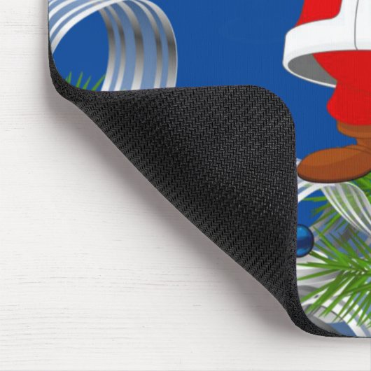 Tapis De Souris Panier de souris père Noël (Coin)