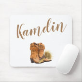 Tapis De Souris Panier de souris personnalisé rouille Mariage camp (Avec souris)