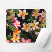 Tapis De Souris Panier de souris Plumeria (Avec souris)