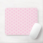Tapis De Souris Panier de souris Pois rose (Avec souris)
