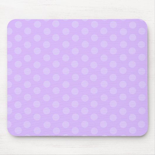 Tapis De Souris Panier de souris Pois violette (Devant)