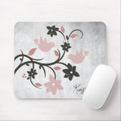 Tapis De Souris Panier de souris rose (Avec souris)