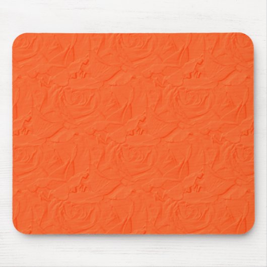 Tapis De Souris Panier de souris Rose texturé, orange (Devant)