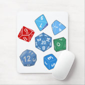 Tapis De Souris Panier de souris TTRPG (Avec souris)