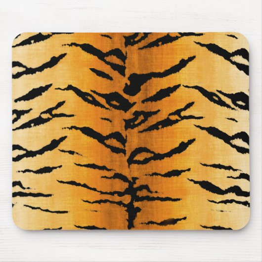 Tapis De Souris Panier d'impression de tigre (Devant)