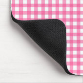 Tapis De Souris Panier En vichy rose (Coin)