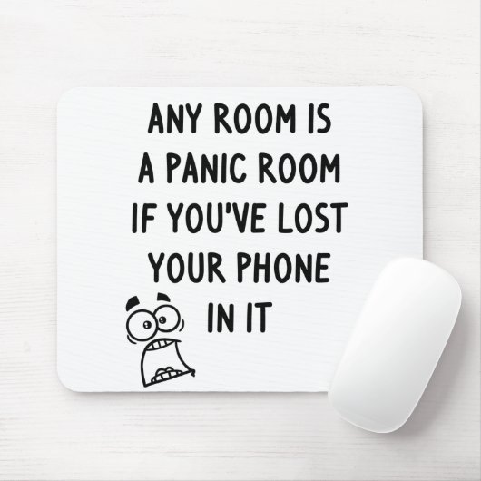 Tapis De Souris Panique (Avec souris)
