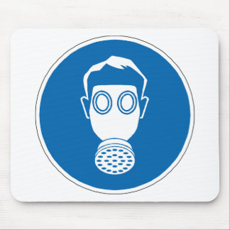 Tapis De Souris Panneau de masque à gaz