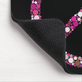 Tapis De Souris Panneau de paix (Coin)