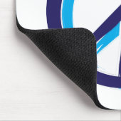 Tapis De Souris Panneau de paix (Coin)