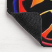 Tapis De Souris Panneau de paix mousepad (Coin)