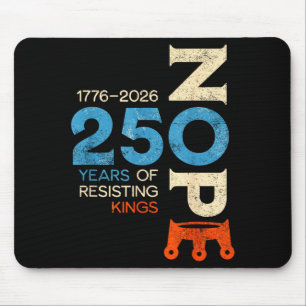 Tapis De Souris Panneau de protestation Pas de rois 28 mars 2026