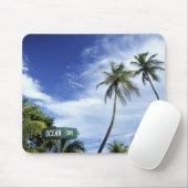 Tapis De Souris Panneau de route Ocean Drive, South Beach, Miami, (Avec souris)