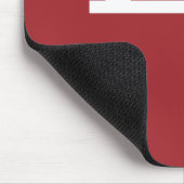 Tapis De Souris Panneau de sécurité d'installation d'un extincteur (Coin)