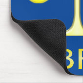 Tapis De Souris Panneau étoile Balance dorée de Libra (Coin)