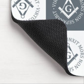 Tapis De Souris Panneau franc-maçonnerie (Coin)