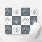 Tapis De Souris Panneau franc-maçonnerie (Avec souris)