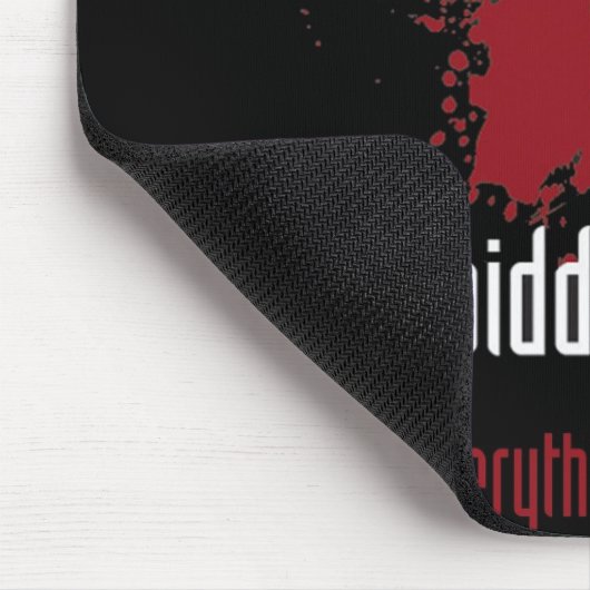 Tapis De Souris Panneau interdit Mousepad (Coin)