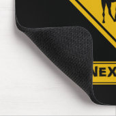 Tapis De Souris panneau routier de chameau (Coin)