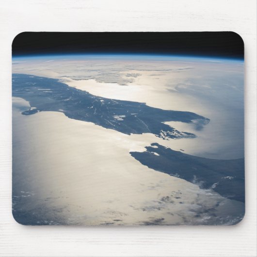 Tapis De Souris Panorama depuis l'espace Highlights Cook Strait (Devant)