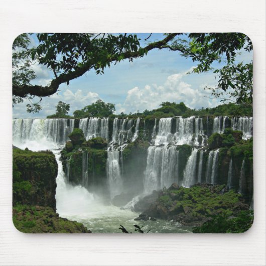 Tapis De Souris Panoramique des chutes d'Iguaçu (Devant)