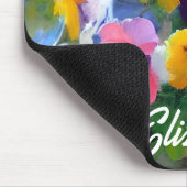 Tapis De Souris Pansies colorées (Coin)