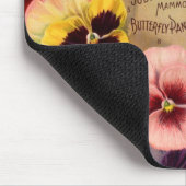 Tapis De Souris Pansies Paquet de semences Mousepad (Coin)
