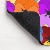Tapis De Souris Pansy Collage (Coin)