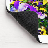 Tapis De Souris pansy flowers (Coin)